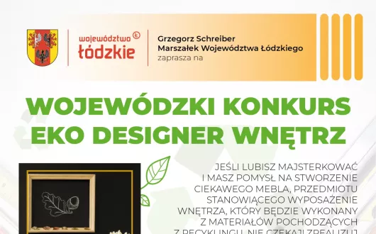 Wojewódzki Konkurs „EKO Designer Wnętrz” 