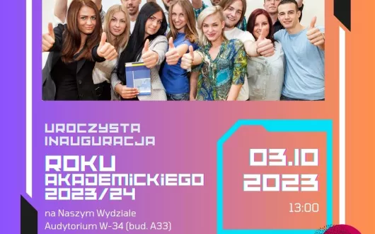  Inauguracja roku akademickiego 2023/2024