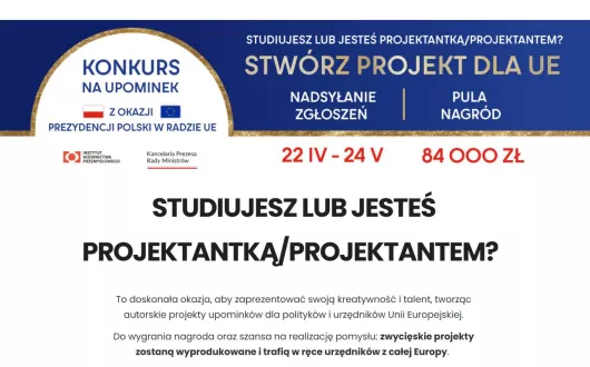 Konkurs dla projektantów na upominki dla VIP-ów UE