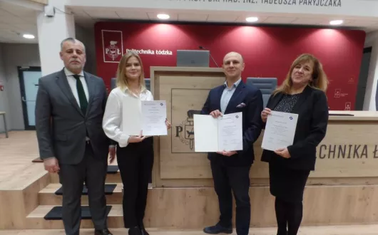 Nagroda dla najlepszej pracy dyplomowej promującej bezpieczeństwo pracy pod opieką dr hab. inż. Michała Frydrysiaka 