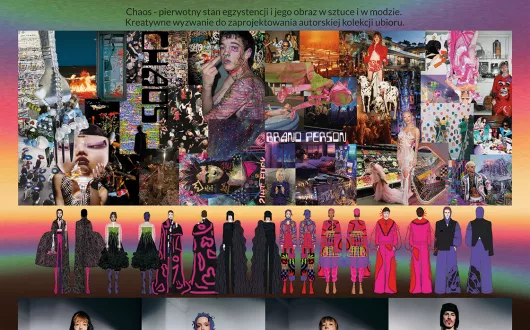 Kolekcja dyplomowa ubiorów – Nina Kuryłło kierunek Wzornictwo