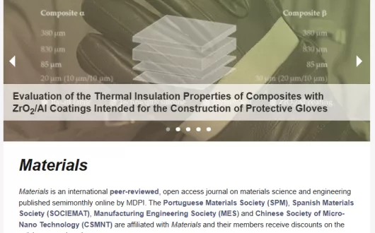 Zwiększenie widoczności w Materials MDPI