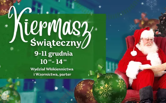 Świąteczny Kiermasz Włókna 9-11grudnia 2025