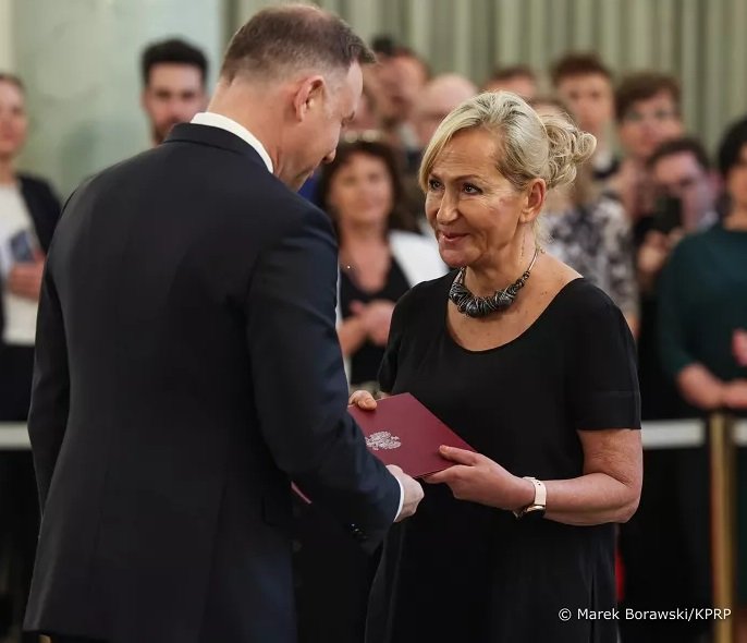 wręczenie aktu nominacyhjnego prof. Katarzynie Grabowskiej