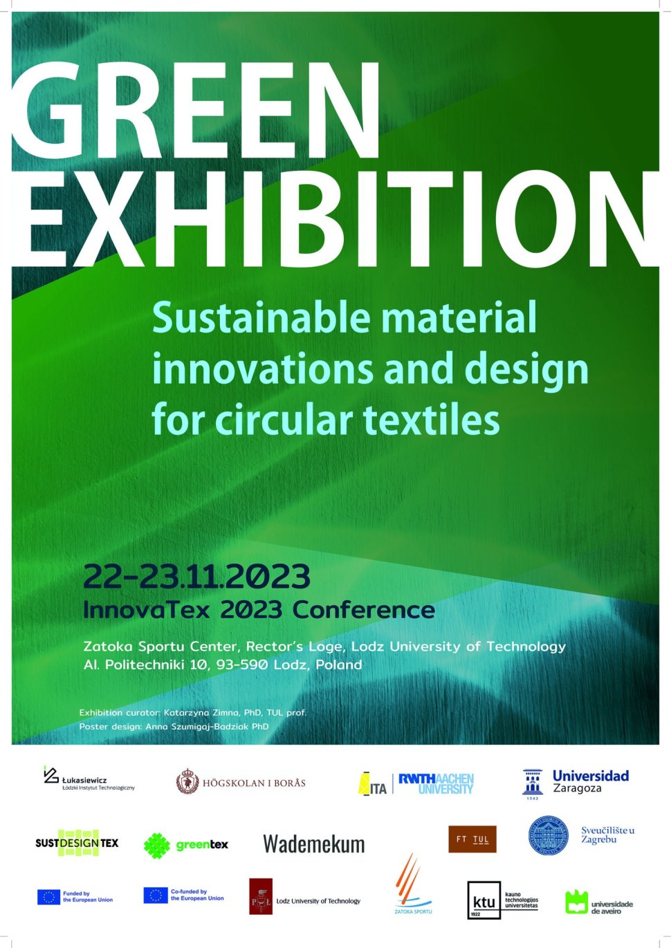 GREEN EXHIBITION: Sustainable material innovations and design for circular textiles