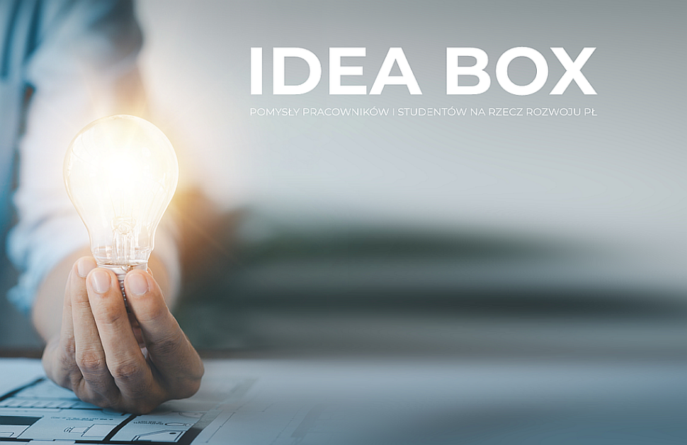 W PŁ ruszyło głosowanie w ramach projektu IDEA BOX 2025