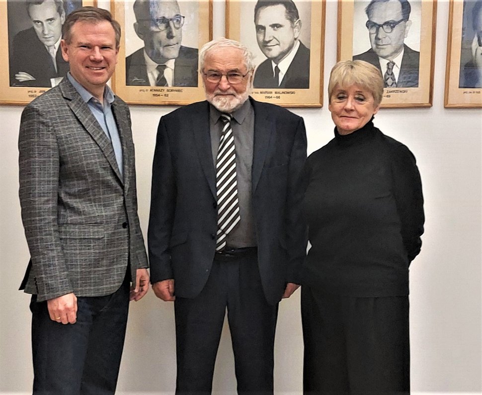 Wizyta Profesora Lubosa Hesa