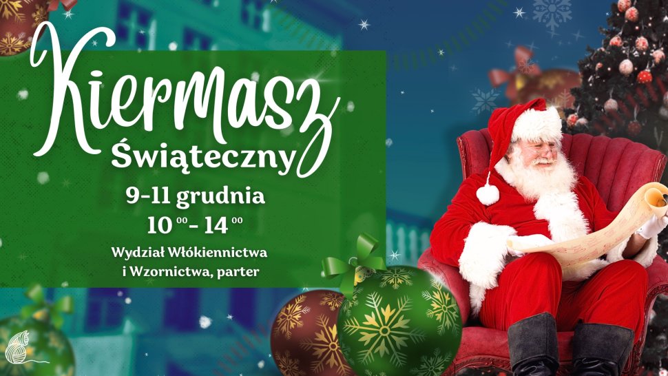 Świąteczny Kiermasz Włókna 9-11grudnia 2025