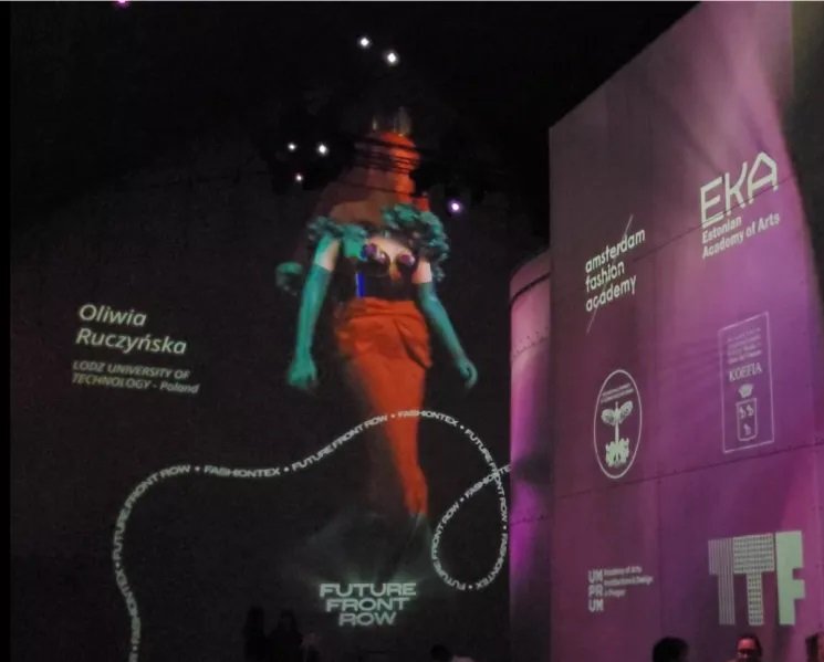 Holograficzny pokaz mody w Amsterdamie