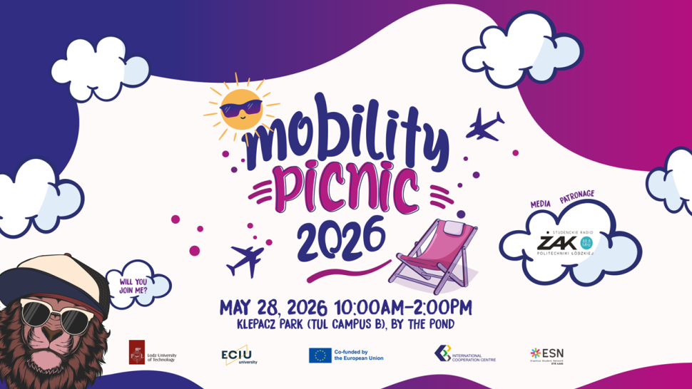 Mobility Picnic 2026 – międzynarodowe święto mobilności ponownie w PŁ!