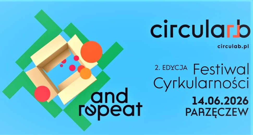 Zaproszenie na Festiwal Cyrkularności CIRCULAB Dziś dla Jutra