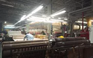 Studenci WTMiWT w fabryce dywanów wełnianych Dywilan